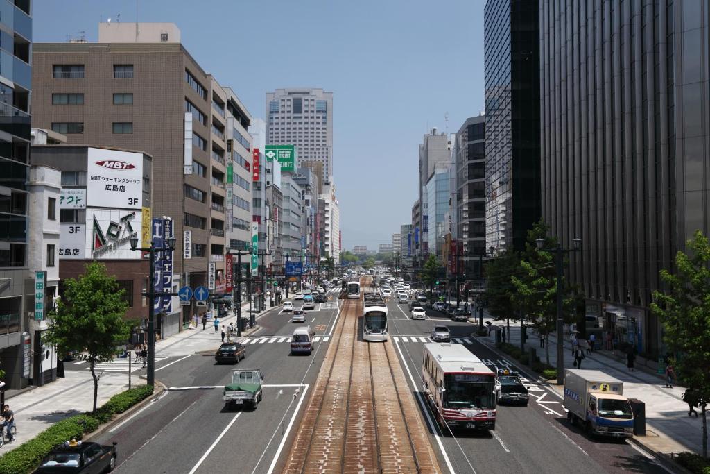 Hotel Park Side Hiroshima Peace Park Luaran gambar